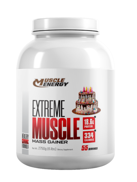 Muscle Energy Extreme Muscle Mass Gainer Cake Flavor 2750gm